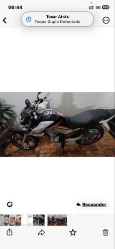 Vendo moto Honda titan 160 preta 86mi km, 2025 pago