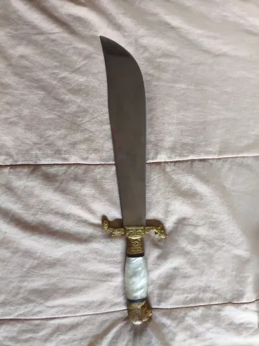 Faça Peixeira Grande Artesanal