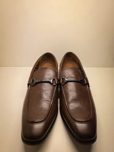 Sapato Social Mocassim Tommy Hilfiger Couro Marrom - Tam 41/42