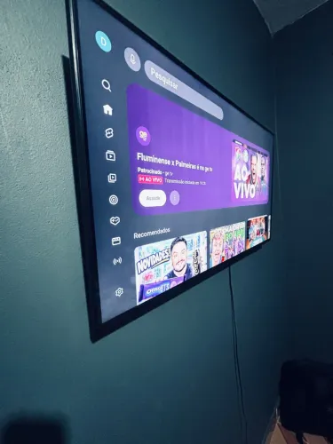 TV TROCO POR PC SMART 43 POLEGADAS LED CONTROLE DIGITAL 4k