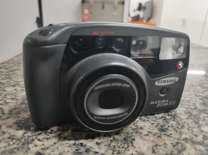 Câmera Analógica Samsung máxima Zoom.900