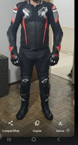 Macacão duas peças alpinestars