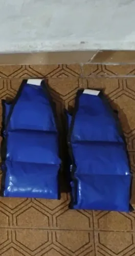 Kit colchonete e tornozeleira 2kg para exercícios