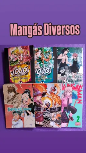 MANGÁS DIVERSOS A PARTIR DE 20 REAIS