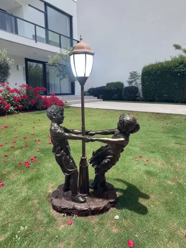 Luminária antiga