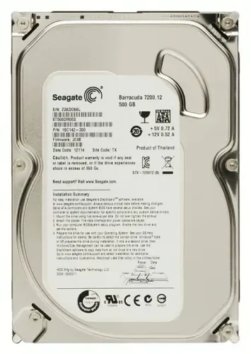 HD Seagate 500GB 7200rpm