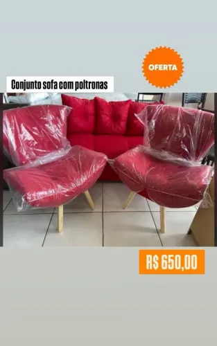 Na compra de um kit leve de brinde um pufe