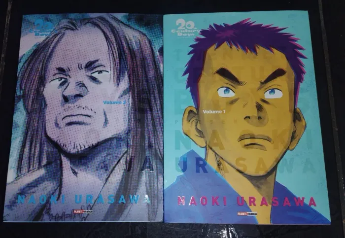 Mangá 20th century boys(vol. 1 e 2)
