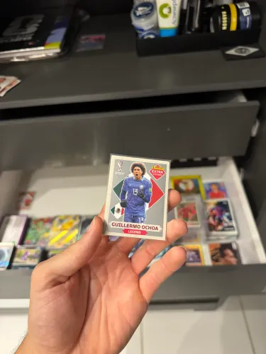 OCHOA Legend Prata Panini Copa 2022 Lenda das copas em perfeito estado