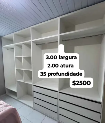 Closet Casal Disponível