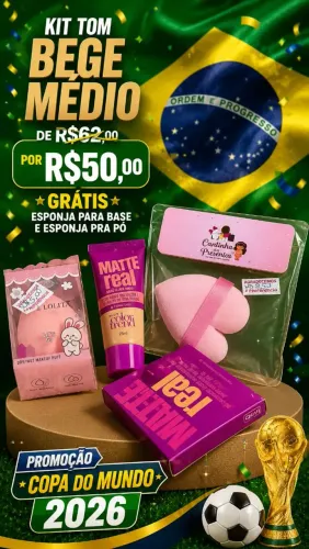 Kit bege médio Avon