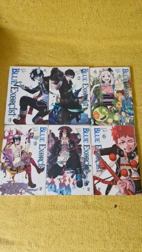 Manga Blue Exorcist (Volumes 1 ao 6)