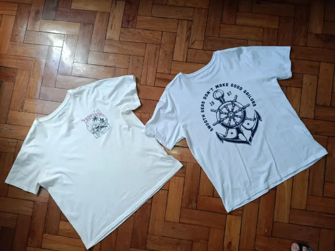 Duas Camisas Masculinas TAM M