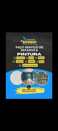 Serviços de qualidade e responsabilidade com a gente pintura consertos em gerais