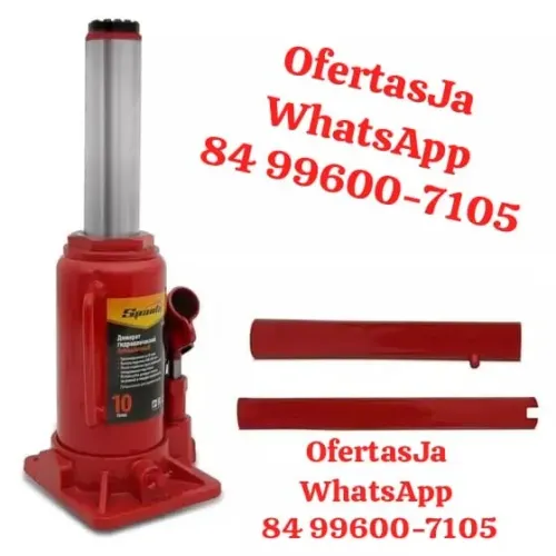 Macaco Hidráulico Garrafa 10 Toneladas