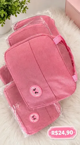Lancheira Térmica Panda Lunch Bag - Marmita Infantil e Adulto - Pronta Entrega