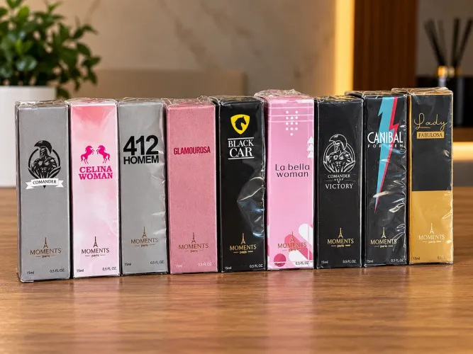 Perfumes Moments Paris - Promoção Kit 3 Unidades