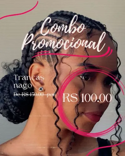 Tranças afro vários modelos 