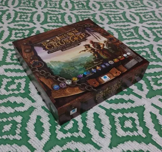 Jogo de Tabuleiro ROBINSON CRUSOE AVENTURAS NA ILHA AMALDIÇOADA