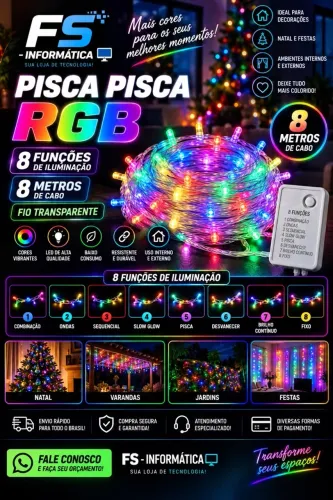 PISCA LED NATAL