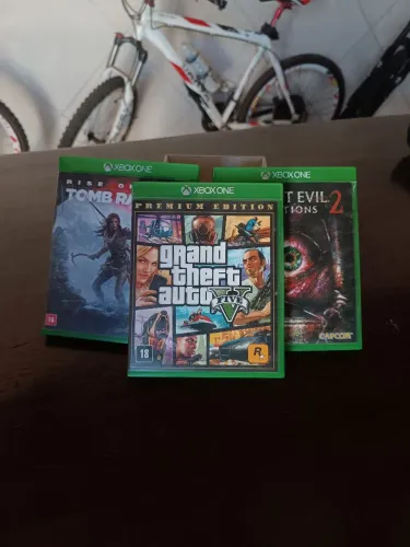 3 JOGOS ORIGINAIS XBOX ONE
