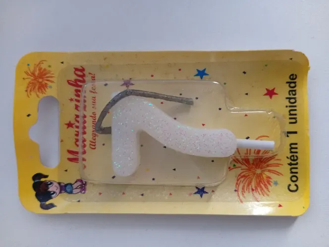 Velas mariazinha de aniversário (diversos números)