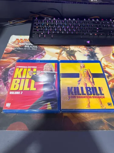 Blu Ray Kill Bill Volume 1 Volume 2 Filme Tarantino Perfeito