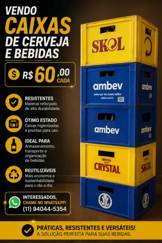 Caixas de bebidas