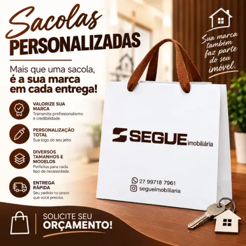 Sacola Personalizadas - Ikonne *
