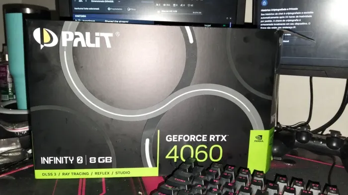 PLACA DE VIDEO 4060 QSE DE GRAÇA!