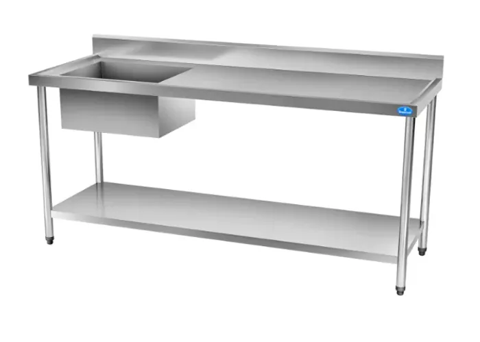 Mesa Inox com Pia