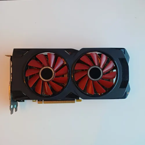Placa de Vídeo AMD XFX RX570 4GB DDR5 GPU Gamer - OLX PAY + Envios Todo Brasil