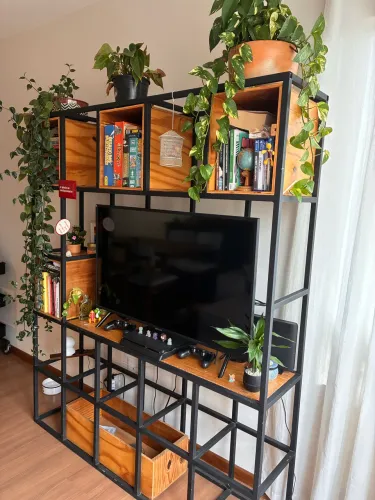 Estante estilo industrial