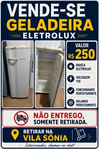 geladeira eletrolux