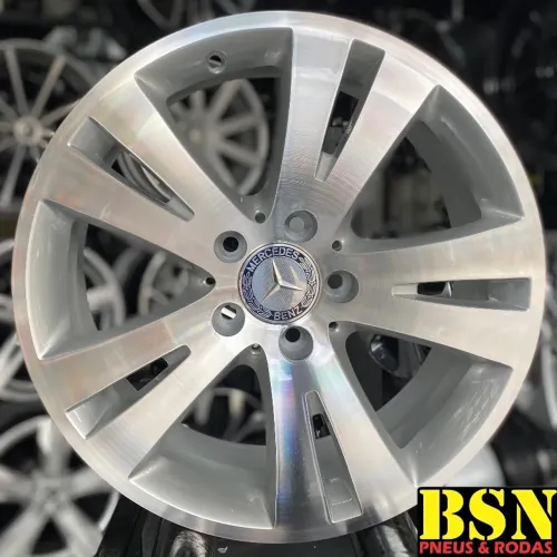 JOGO DE RODAS ARO 17 5x112 MERCEDES C180/C200/A200