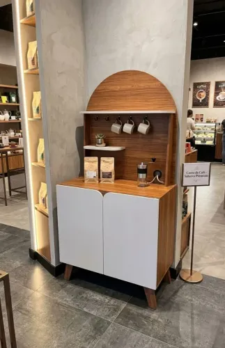 Armário do cafezinho