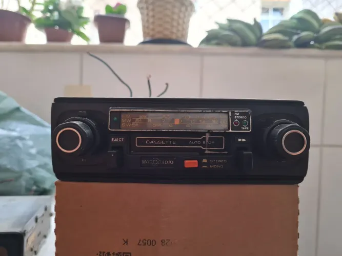 Toca fitas motorradio