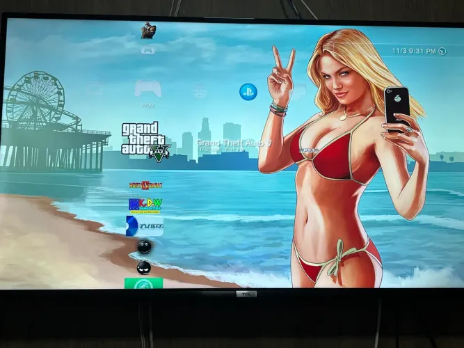 PS3 super slim 500gb desbloqueado HEN 