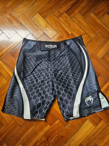 Short Venum Preto BJJ NoGi