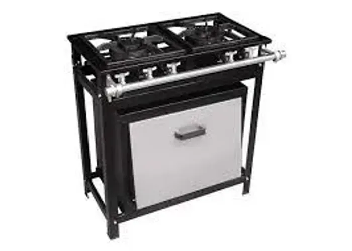 Fogão industrial duas bocas e forno