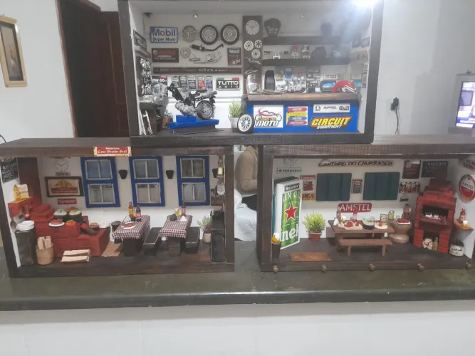 Artesanato em miniatura 