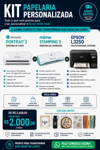 Kit Papelaria Personalizada
