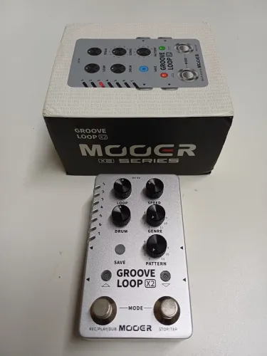 Pedal Mooer Groove loop x2 Guitarra/Contrabaixo