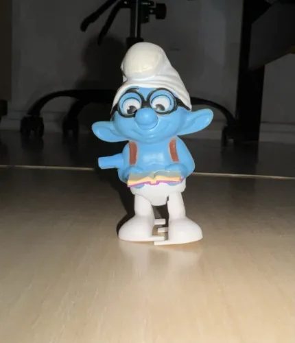 boneco do Smurf colecionável McDonald's de 2013