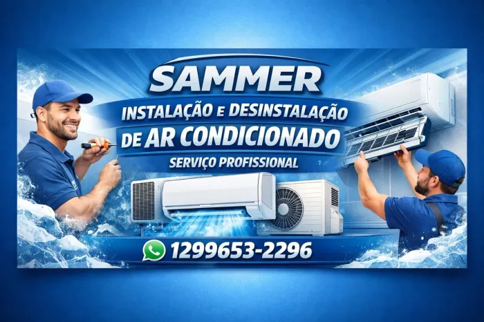 Instalação e manutenção de ar condicionado