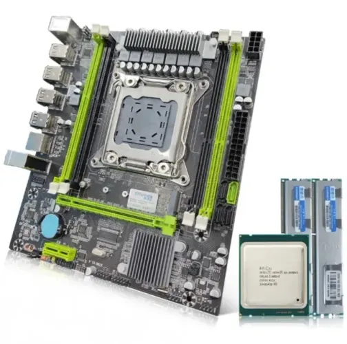 Kit Placa Mãe X79 + Xeon E5 2670 v2 + 64GB RAM