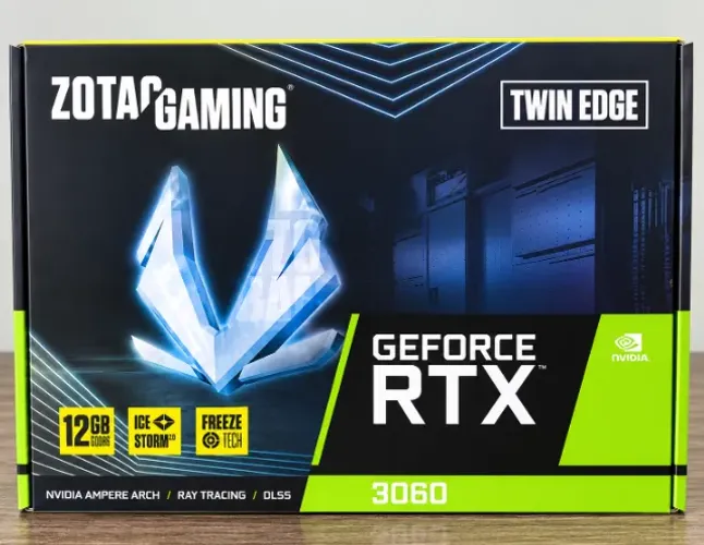 Placa de Vídeo Zotac Gaming Twin Edge NVIDIA GeForce RTX-3060 12GB GDDR6