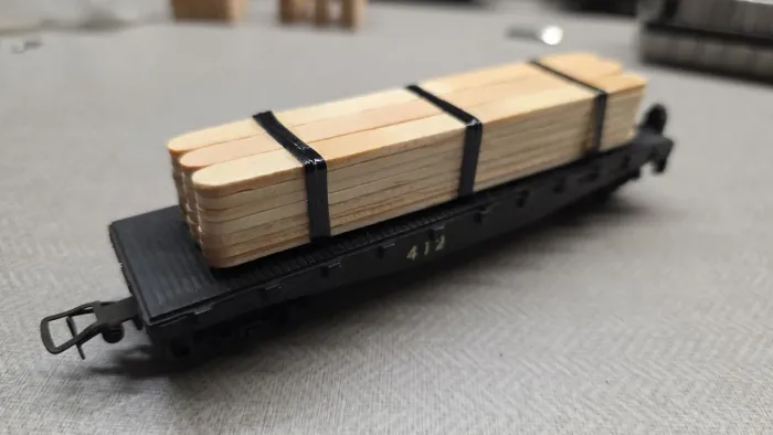 Vagão Prancha ferromodelismo