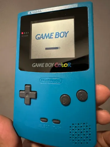GAME BOY COLOR TEAL - ORIGINAL - IMPECÁVEL