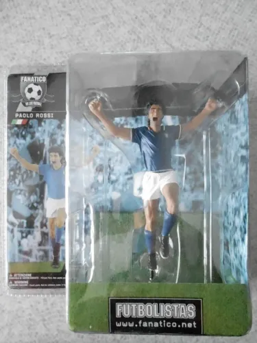 Paolo Rossi Jogador Futebol Soccer Italia Action Figure